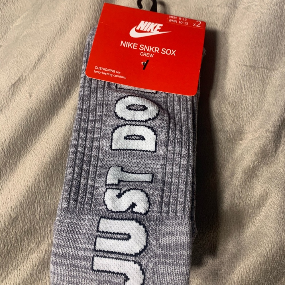 Mens Nike Sportswear Sneaker Sox Crew Socks 2 Pack